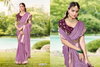 Nitya By 5D Designer Dull Moss Crape Wholesale Designer Saree Suppliers In Mumbai